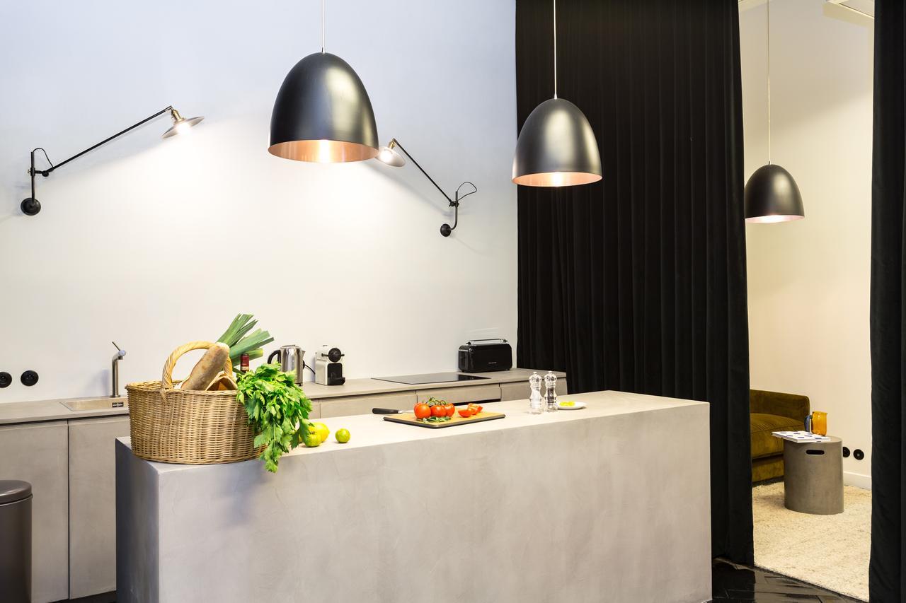 Апартаменты Habitat Parisien - 2Br-2Ba - Aircon Loft Montorgueil Экстерьер фото